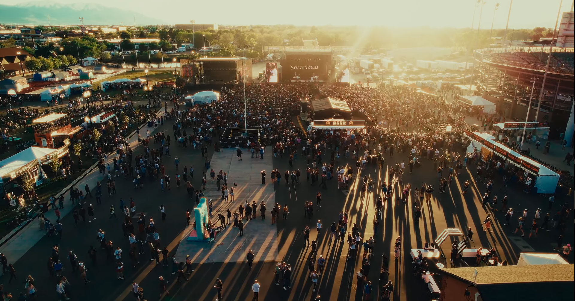 Kilby Block Party Aerial